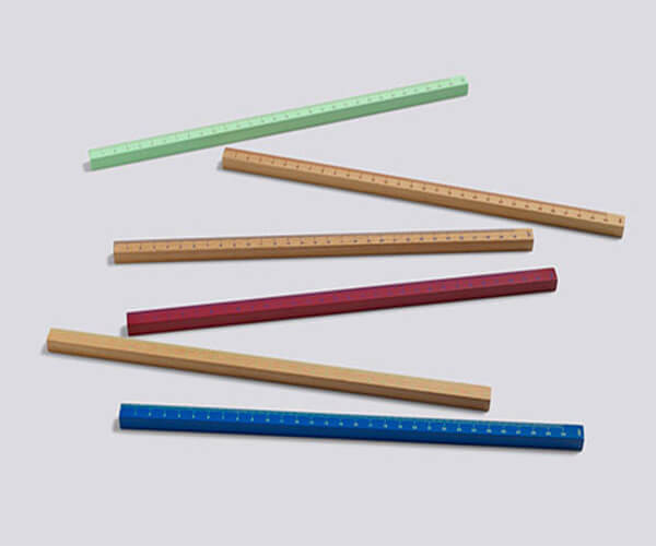 colorful rulers